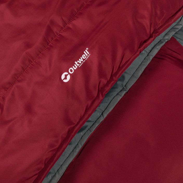 Outwell Contour Lux sleeping bag maroon 230367 4
