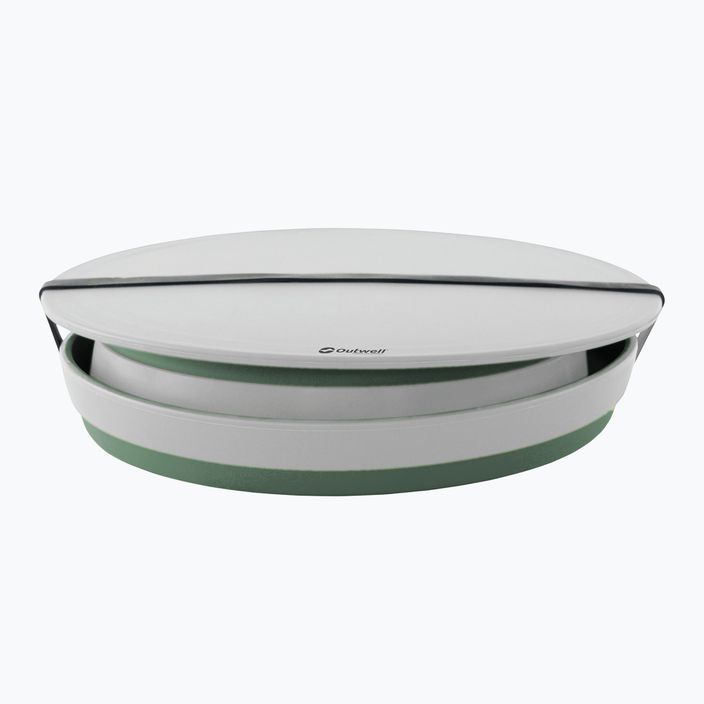 Outwell Collaps Bowl And Colander Set green and white 651114 cookware 5