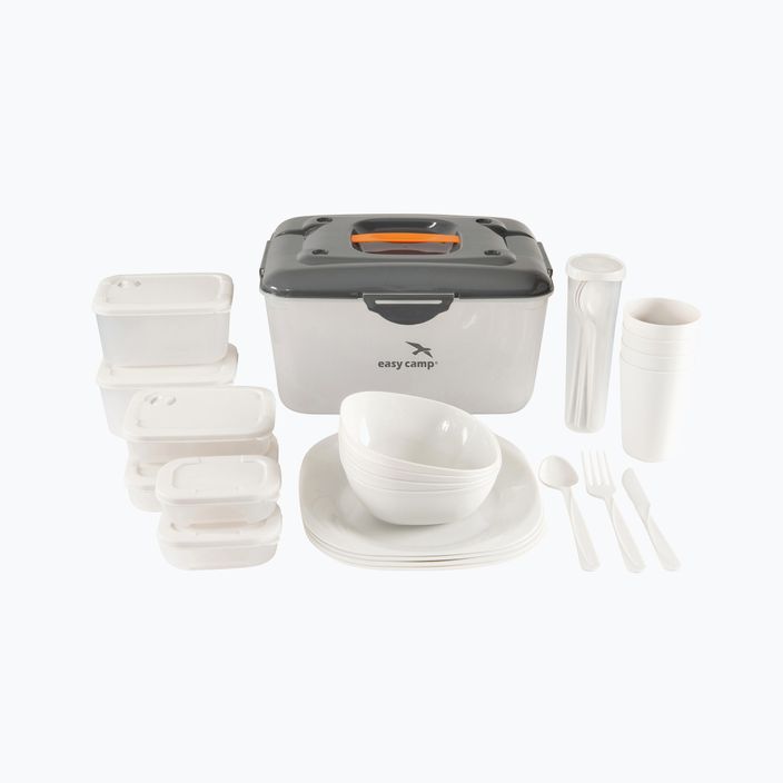 Easy Camp Cerf Picnic Box cookware set white 680228 3