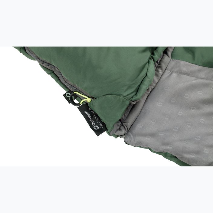 Outwell Contour Lux XL sleeping bag green 4