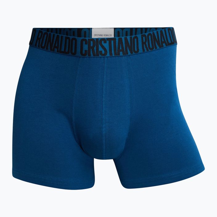 Men's CR7 Basic Trunk boxer shorts 3 pairs blue/navy 3
