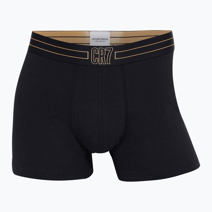 Men's CR7 Basic Trunk boxer shorts 5 pairs black/gold 2