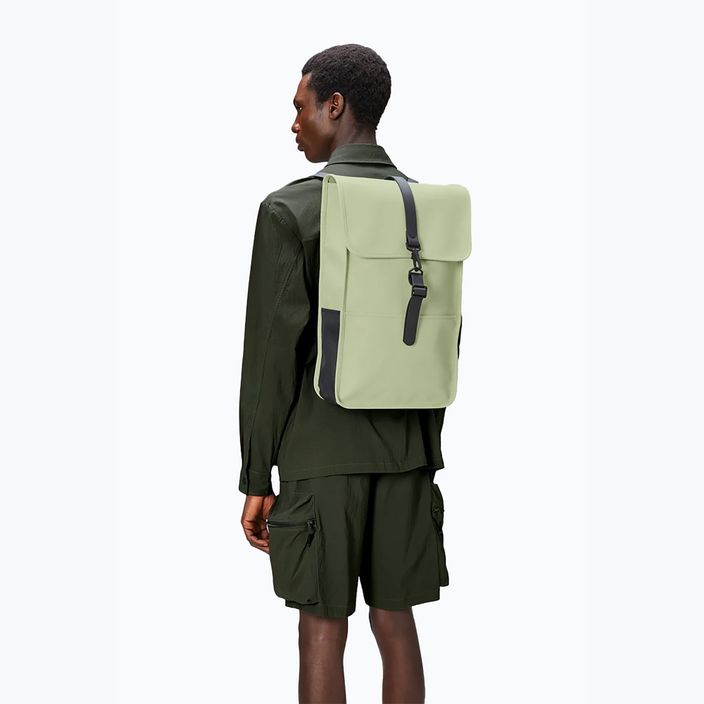 Rains urban backpack W3 13 l green 4