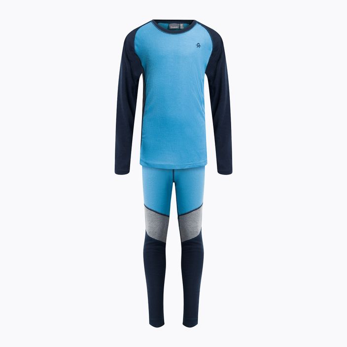 Children's thermal underwear Color Kids Ski Underwear Colorblock blue 740777.7280