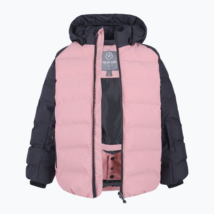 Color Kids Ski Jacket Quilted AF 10,000 pink/black 740694 2