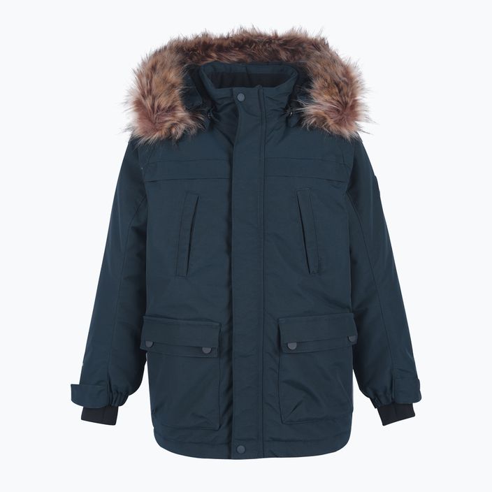 Children's winter jacket Color Kids Parka w. Fake Fur AF 10,000 navy blue 740725 5