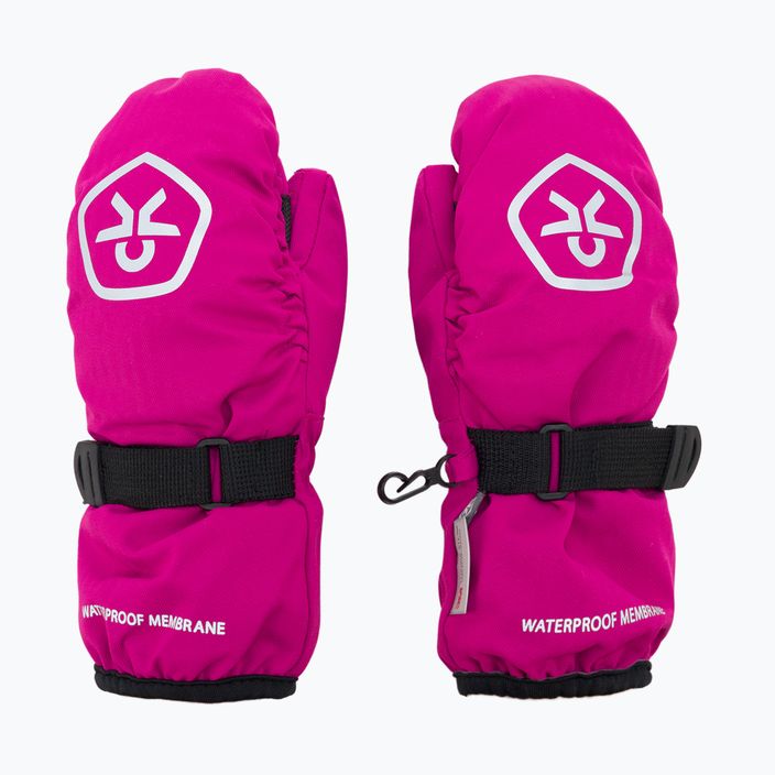 Color Kids Mittens Waterproof ski gloves pink 740816 3