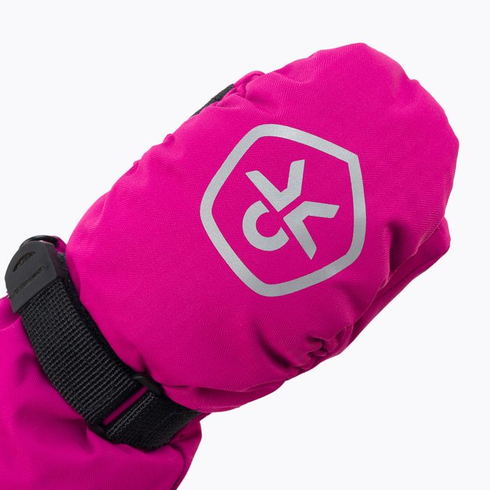 Color Kids Mittens Waterproof ski gloves pink 740816 4
