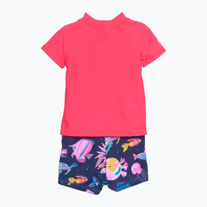 T-shirt + swimming shorts Color Kids Set pink CO7200895380 2
