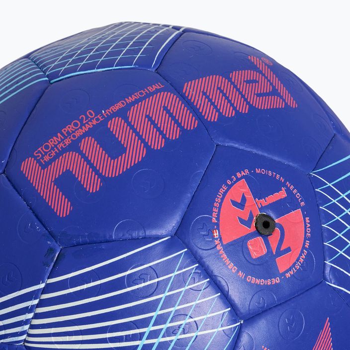 Hummel Storm Pro 2.0 HB blue/red handball size 3 3