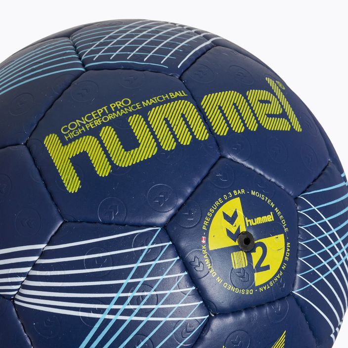Hummel Concept Pro HB handball marine/yellow size 3 3