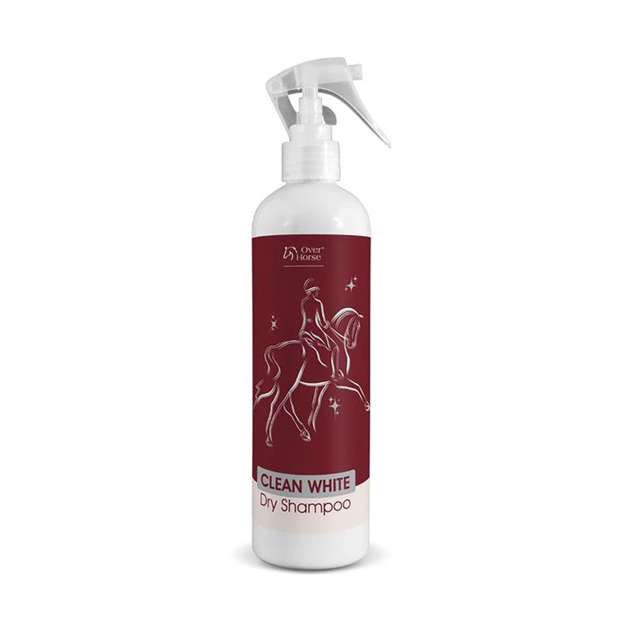 Dry shampoo for horses with light coats Over Horse Clean White 400 ml 2
