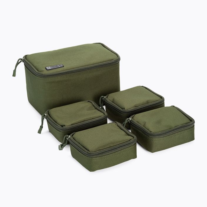 Mikado Enclave carp bag for accessories set of 1+4 green UWF-022 3