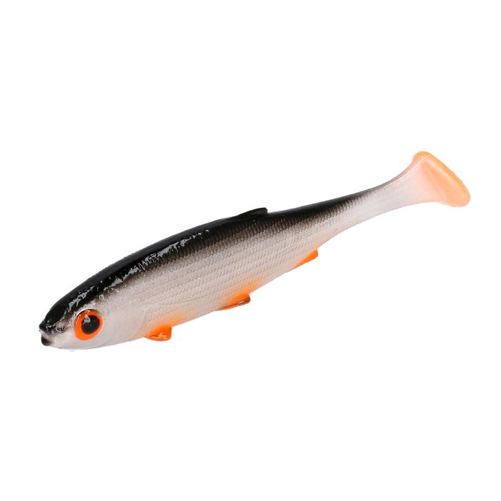 Mikado Real Fish 2 pc orange roach rubber lure PMRFR-15-ORROACH 2