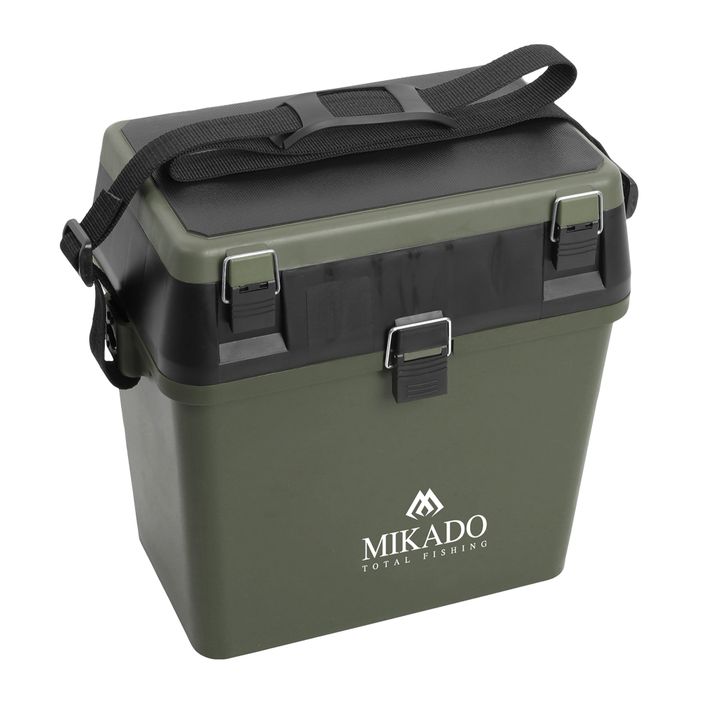 Mikado fishing box seat ABM 317 green 2
