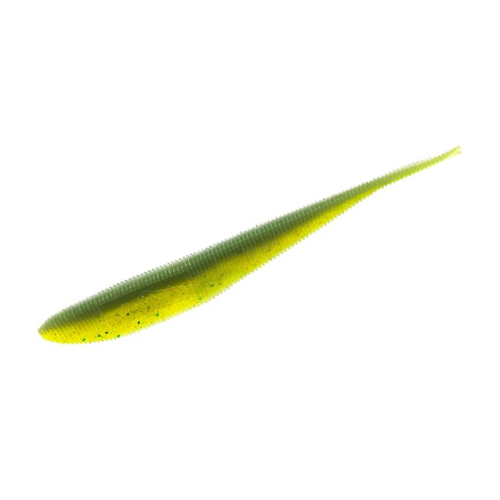 Mikado Saira rubber lure 5 pcs green-yellow PMSA-10-344 2