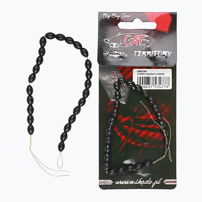 Mikado Rubber Cat Territory stoppers black AMR7046