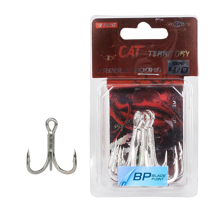 Mikado Cat Territory catfish anchor 3 pcs. Black Nickel HCTR03