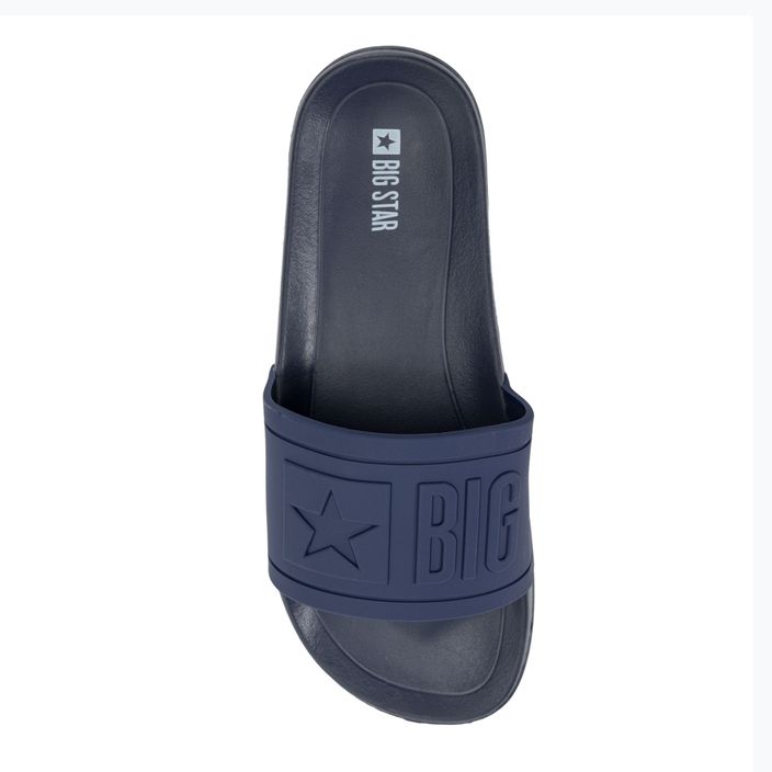 BIG STAR women's slides DD274A269 navy blue 6