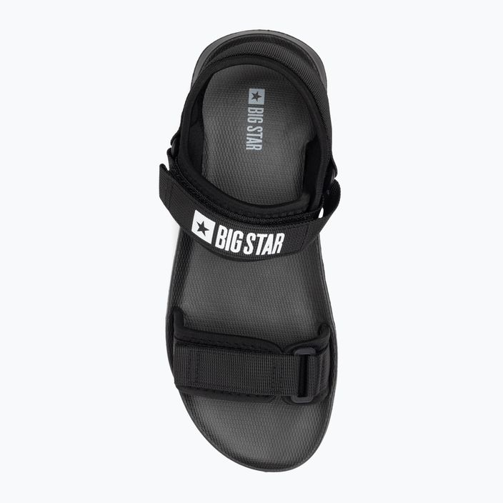 BIG STAR men's sandals HH174842 black 5