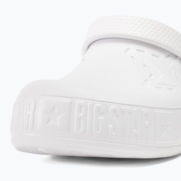 Big Star men's slides II175003 white 8