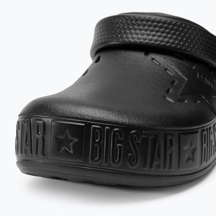 Big Star women's flip-flops II275001 black 9