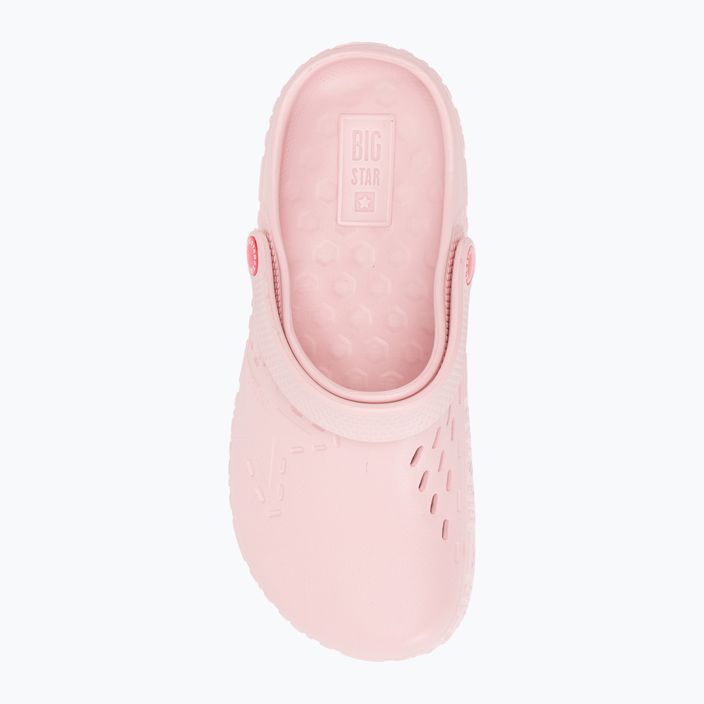Big Star women's flip-flops II275008 pink 6