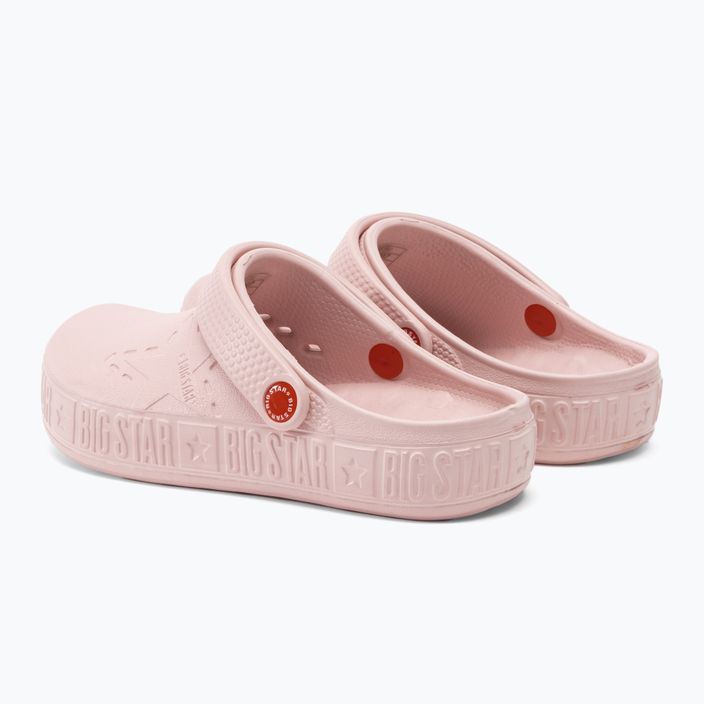 BIG STAR children's flip-flops II375007 pink 4