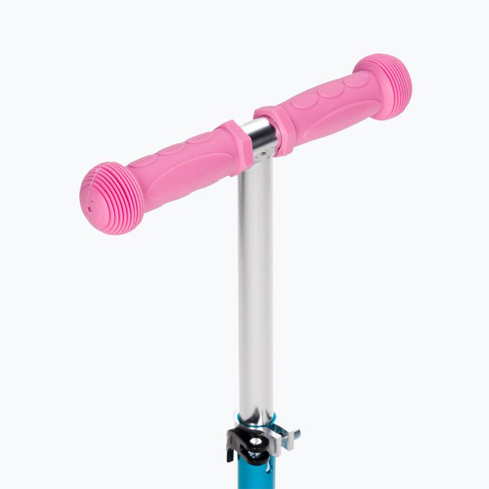 Children's tricycle scooter Meteor Tucan pink-blue 22659 4