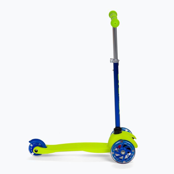 Children's tricycle scooter Meteor Tucan green-blue 22662 2