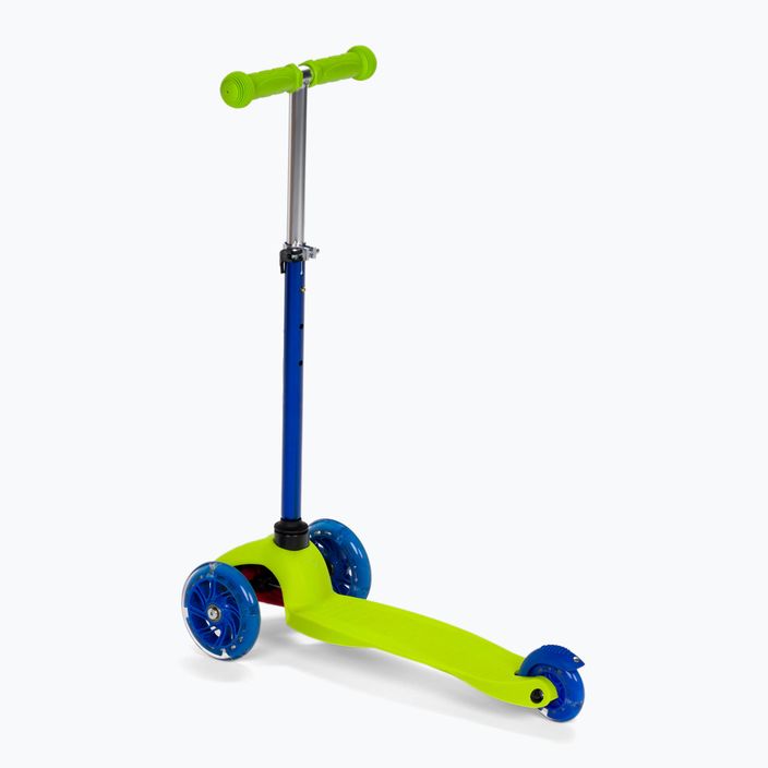 Children's tricycle scooter Meteor Tucan green-blue 22662 3