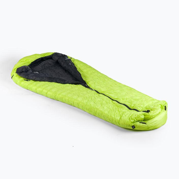 Sleeping bag AURA AR 600 195 cm lime green 3