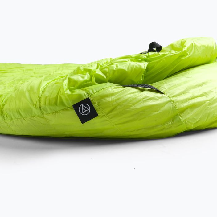 Sleeping bag AURA AR 600 195 cm lime green 7