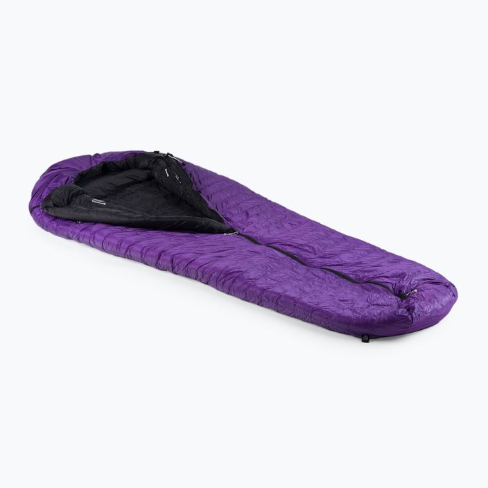 Sleeping bag AURA AR 450 195 cm purple 3