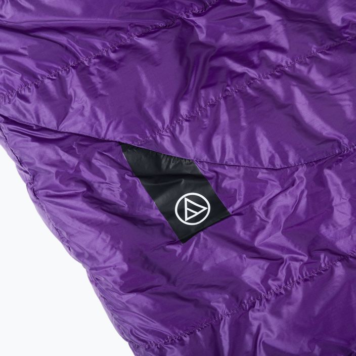 Sleeping bag AURA AR 450 195 cm purple 5