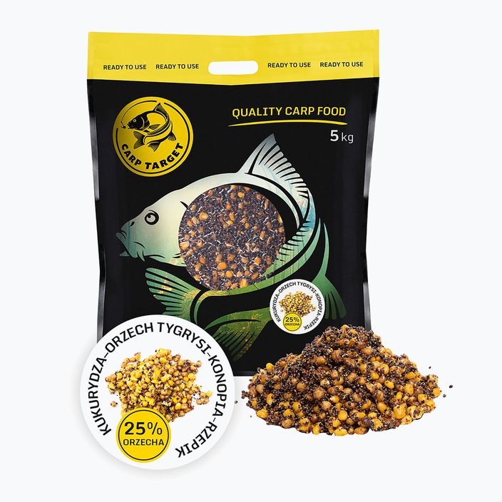 Carp Target grain mix Maize-Congo-Rhubarb-Nut 25% 0031