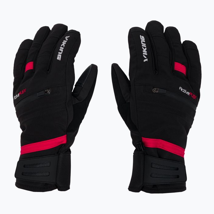 Men's ski gloves Viking Kuruk Ski black 112/16/1285/34 2