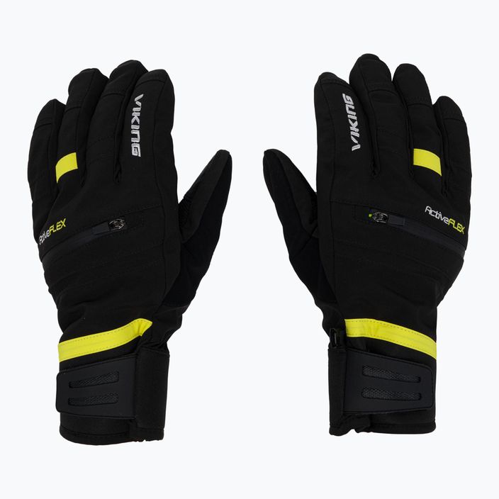 Men's ski gloves Viking Kuruk Ski black 112/16/1285/72 2