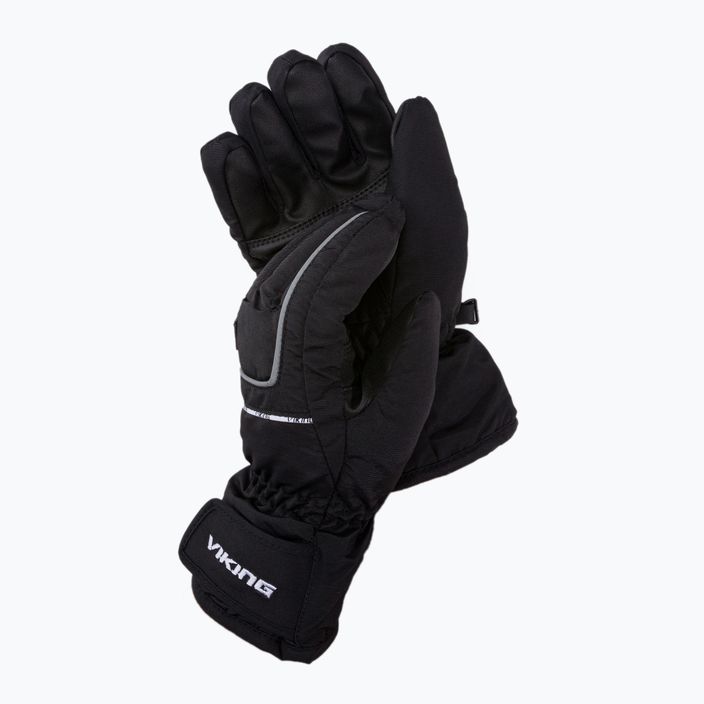 Viking Kevin children's ski gloves black 120/11/2255