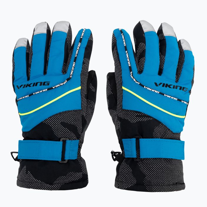 Viking Mate children's ski gloves blue 120193322 2
