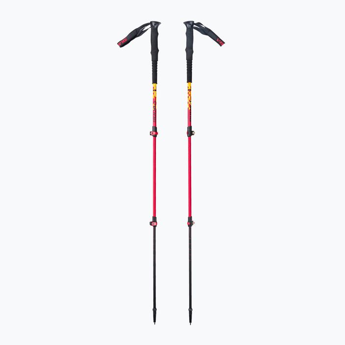Viking Lhotse 34 trekking poles black/red 610/20/7980/34
