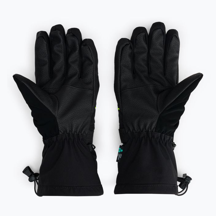 Men's ski gloves Viking Bormio black/yellow 110/20/4098 2