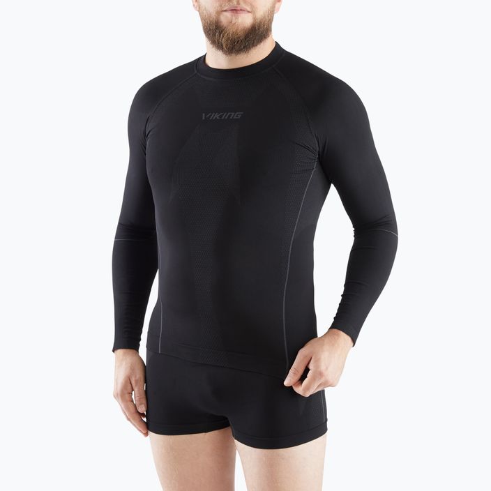 Men's thermal underwear Viking Eiger black 500/21/2080 3