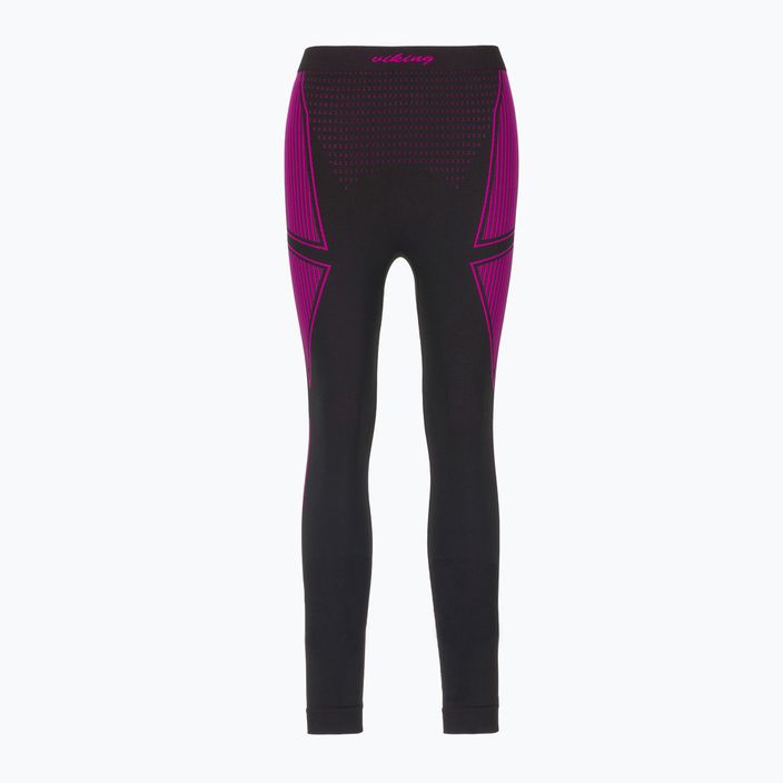 Women's thermal pants Viking Etna black/pink 500/21/3092 4