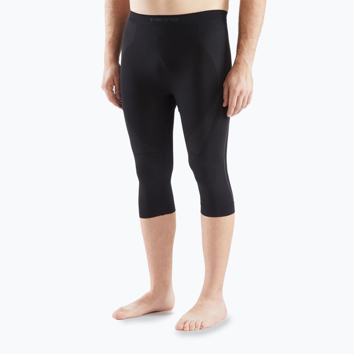 Men's thermal pants Viking Eiger 3/4 black 500/21/2085