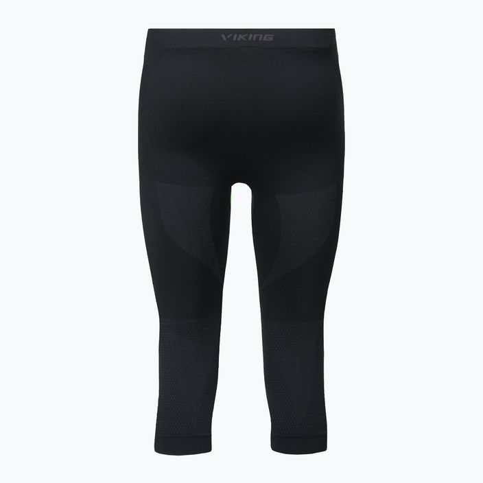 Men's thermal pants Viking Eiger 3/4 black 500/21/2085 5