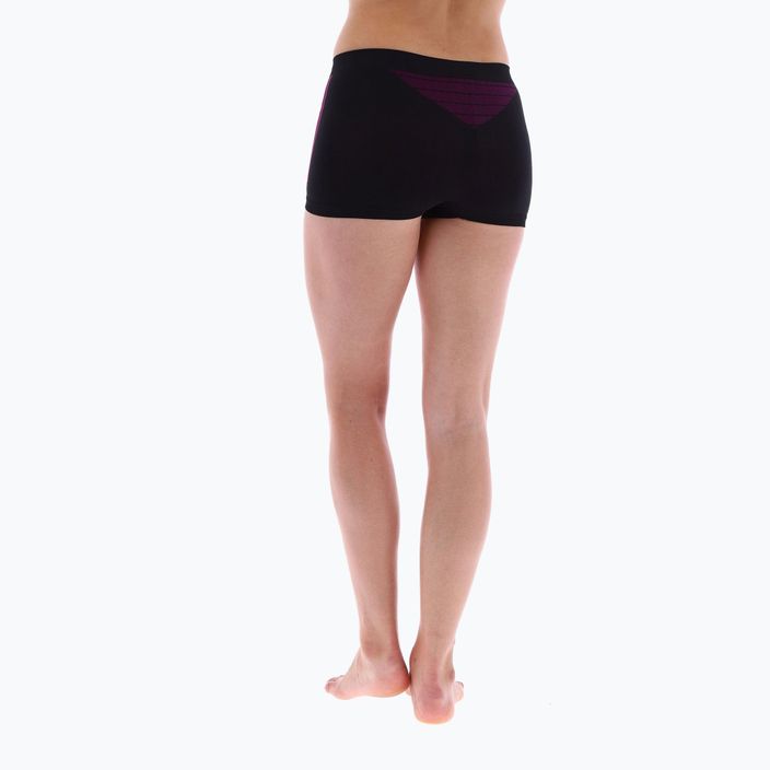 Women's thermal boxer shorts Viking Etna black/pink 500/21/3094 5