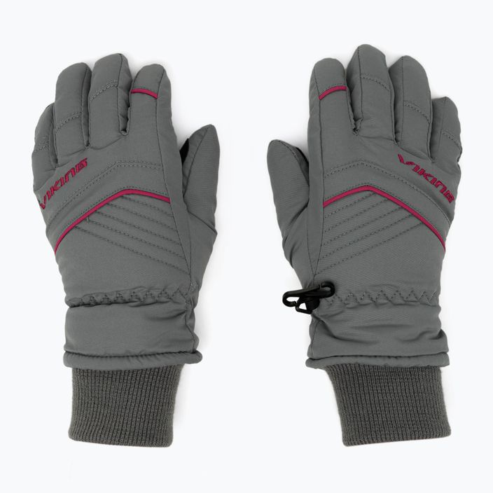 Children's ski gloves Viking Rimi grey 120/20/5421/08 3