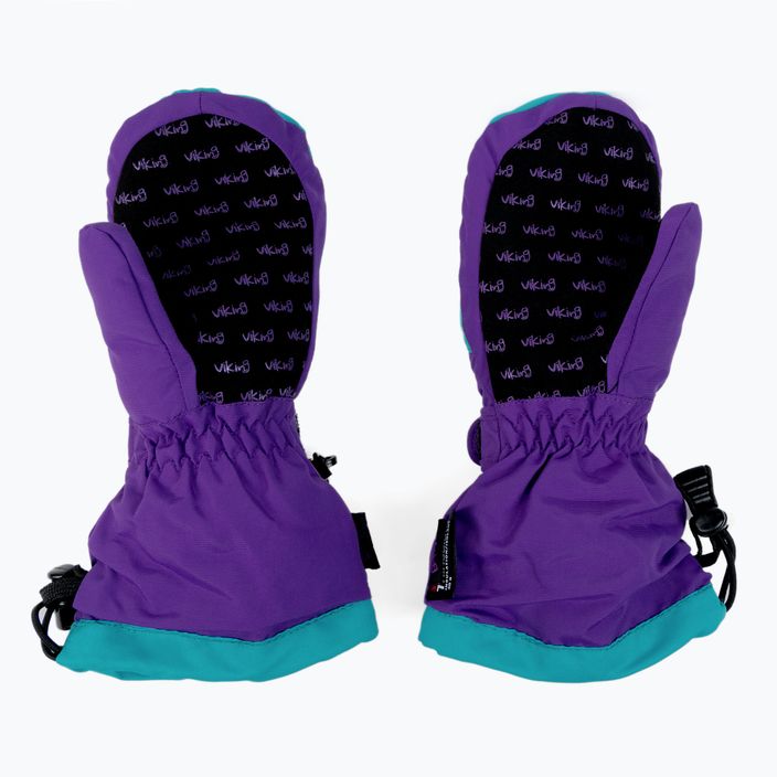 Children's ski gloves Viking Mailo purple 125/21/1125 2