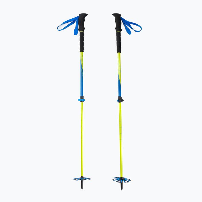 Viking Lumi Pro 73 green-blue trekking poles 610/22/9119/73